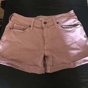 NWOT Pink Mid-waisted Shorts